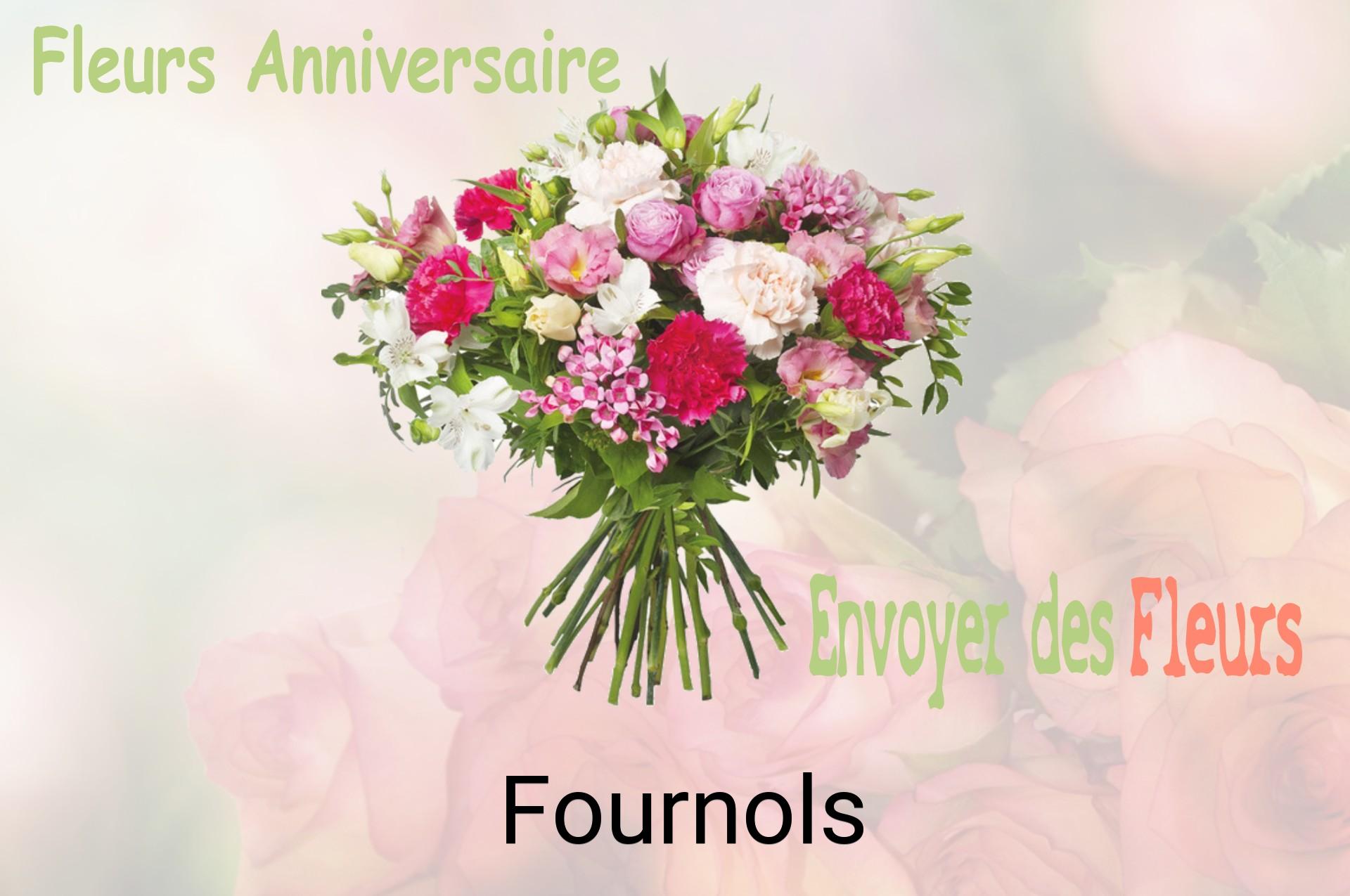 Bouquet de fleurs d’anniversaire livré à Fournols